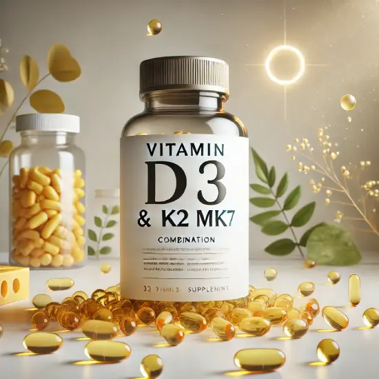 Vitamina D3 e K2 MK-7