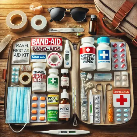 Kit primeiro socorros