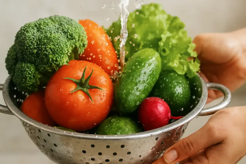 Higienização de alimentos