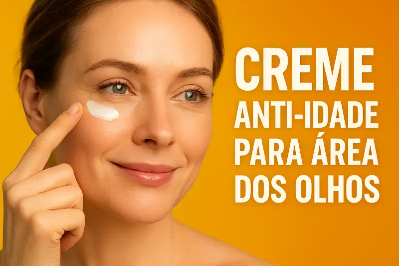 Creme anti-idade para área dos olhos
